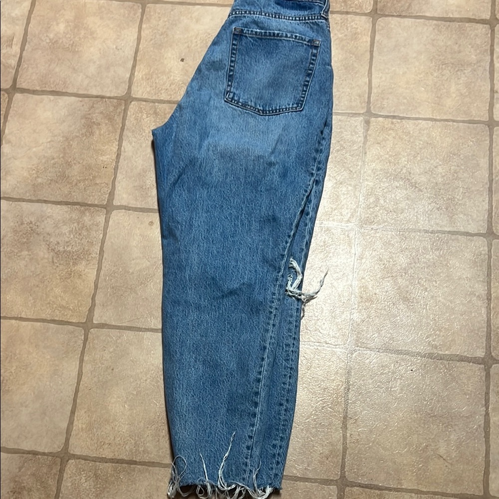 Distressed Blue Jeans Aeropostale